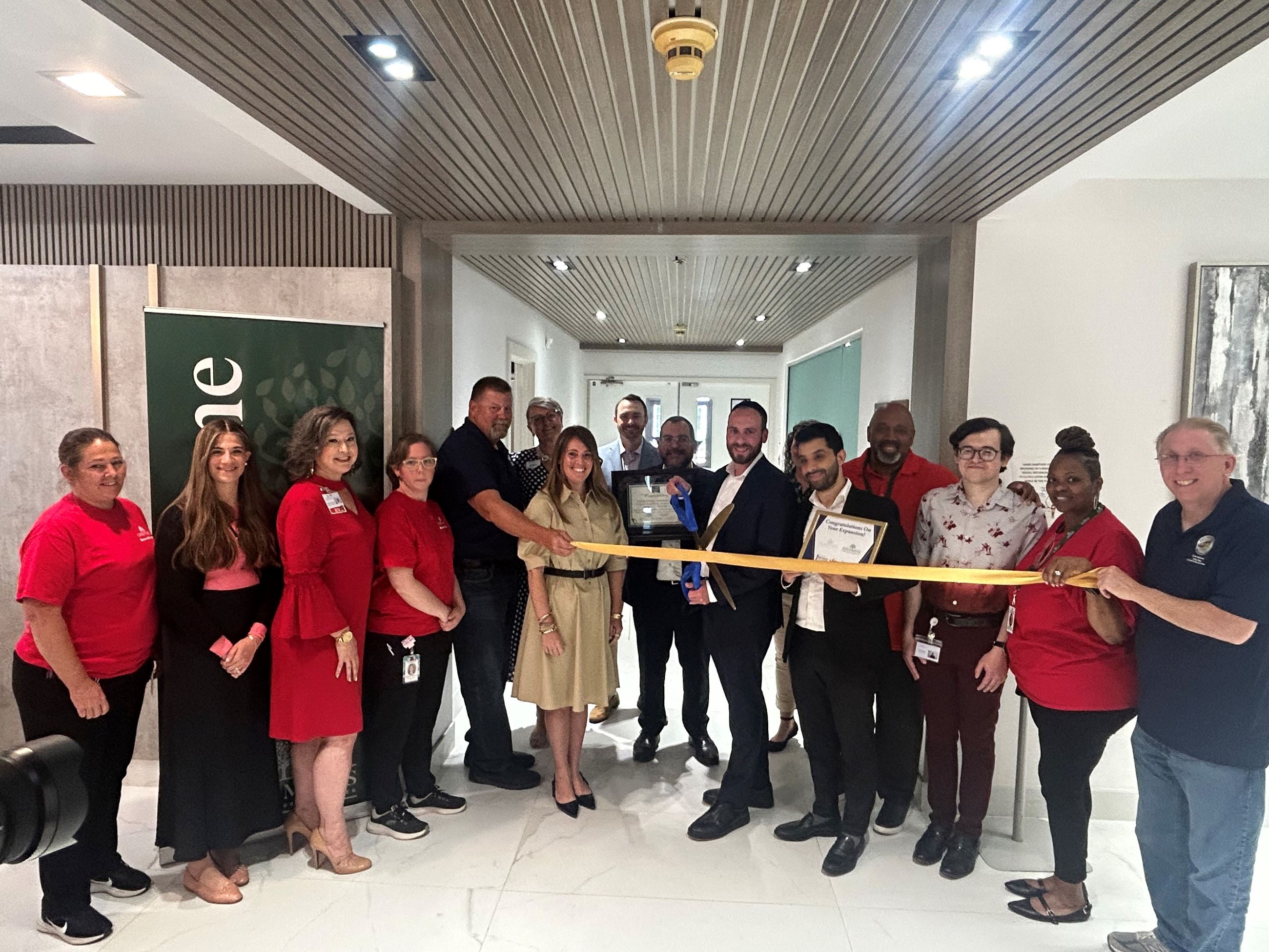 Solomons Nursing and Rehab Ribbon Cutting