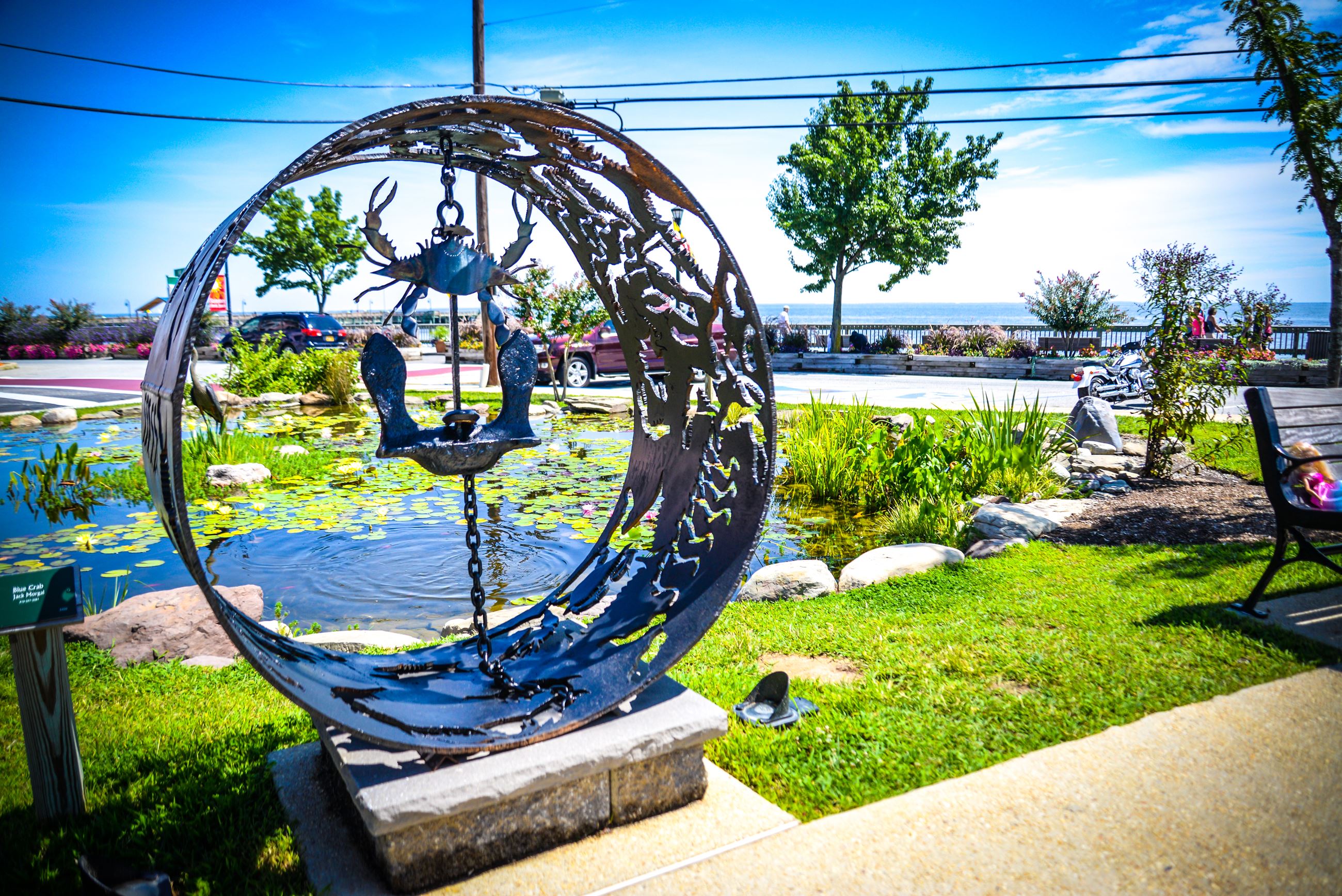 Artwork in the Sunrise Garden